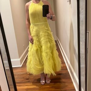 Marchesa Notte tulle dress